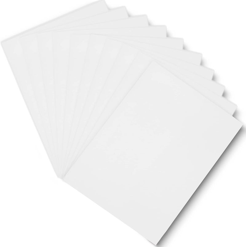 ACTIVITYYA White EVA Foam Sheets, 9 x 12 Inch, 2mm Thick Handicraft Foam Paper for Arts and Crafts, by - 10 Sheets - Image 1